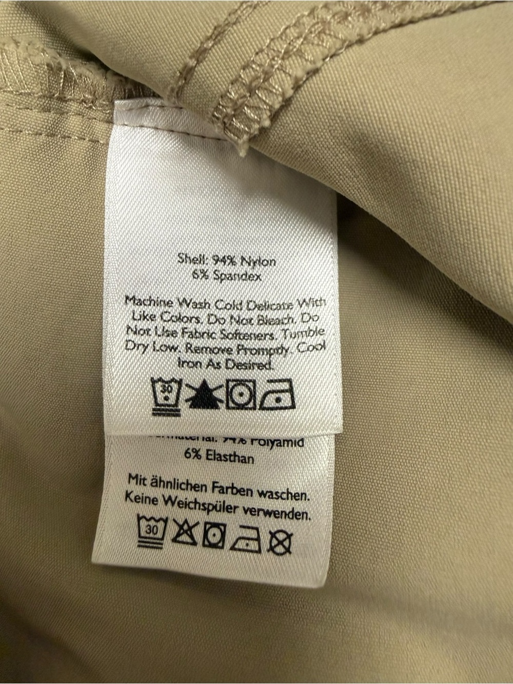 Eddie Bauer Men's Horizon Guide Chino Pants Slim Fit Light Khaki Slacks - 42/34 - Picture 7 of 11